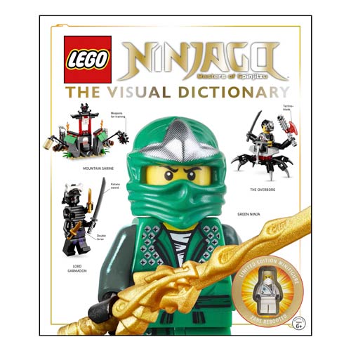 LEGO Ninjago Visual Dictionary Hardcover Book